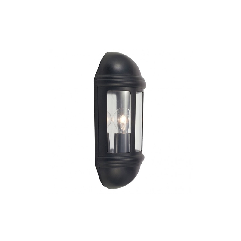 Ansell Latina Polycarbonate Half-Lantern Black