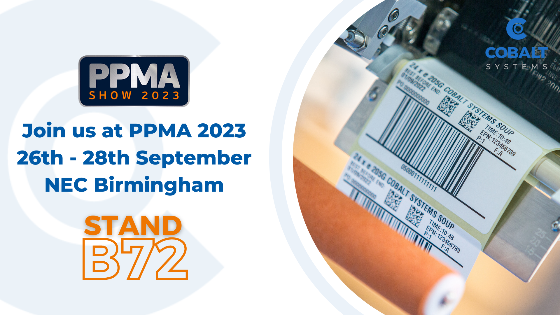 Cobalt Systems drives forward with green labelling automation at PPMA 2023