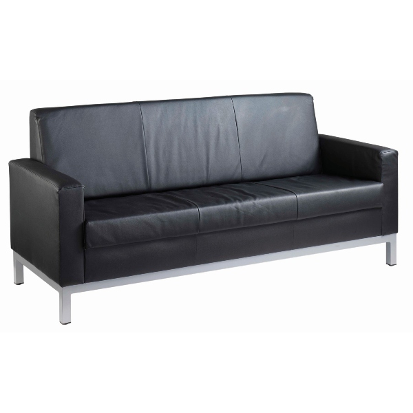 Helsinki Square Back 3 Seater Reception Sofa