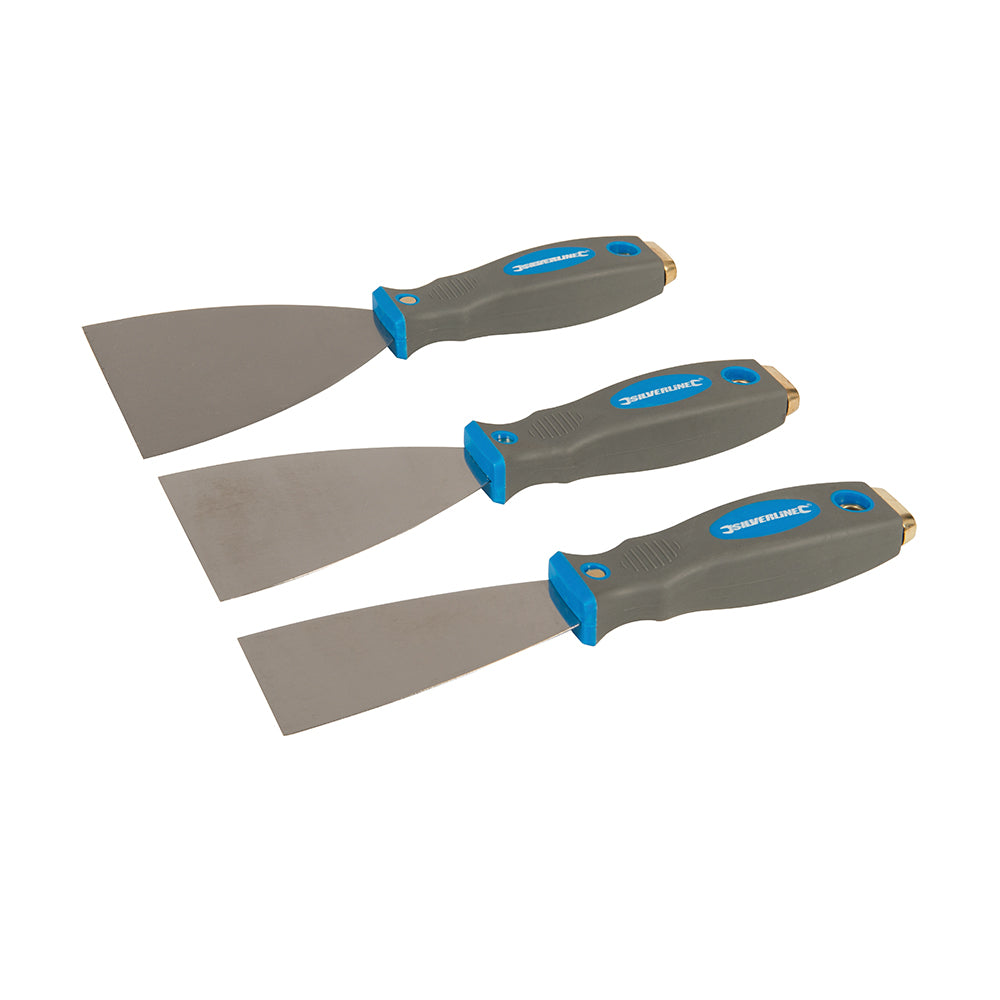 Silverline 661661 Expert Filler Knife Set 3pce 50, 75 & 100mm