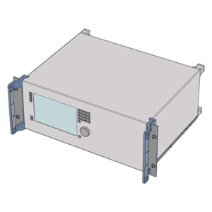 Rohde & Schwarz ZZA-411 19" Rack Adapter, 4 HU, 1/1 Casing, For BW2000 Cabinets