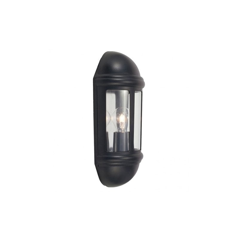 Ansell Latina PIR Photocell Half Lantern E27 Black