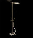 Art Deco Nickel Shower Column (61NN)