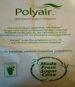 100% Recyclable Sugar-Cane Carrier Bags