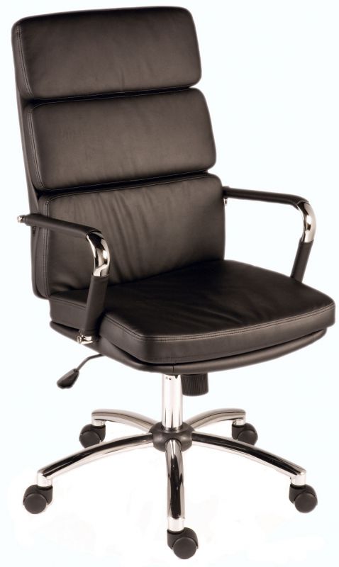 Specialising In Soft Padded Eames Style Office Chair - Black, Brown, Red or White Option - DECO UK