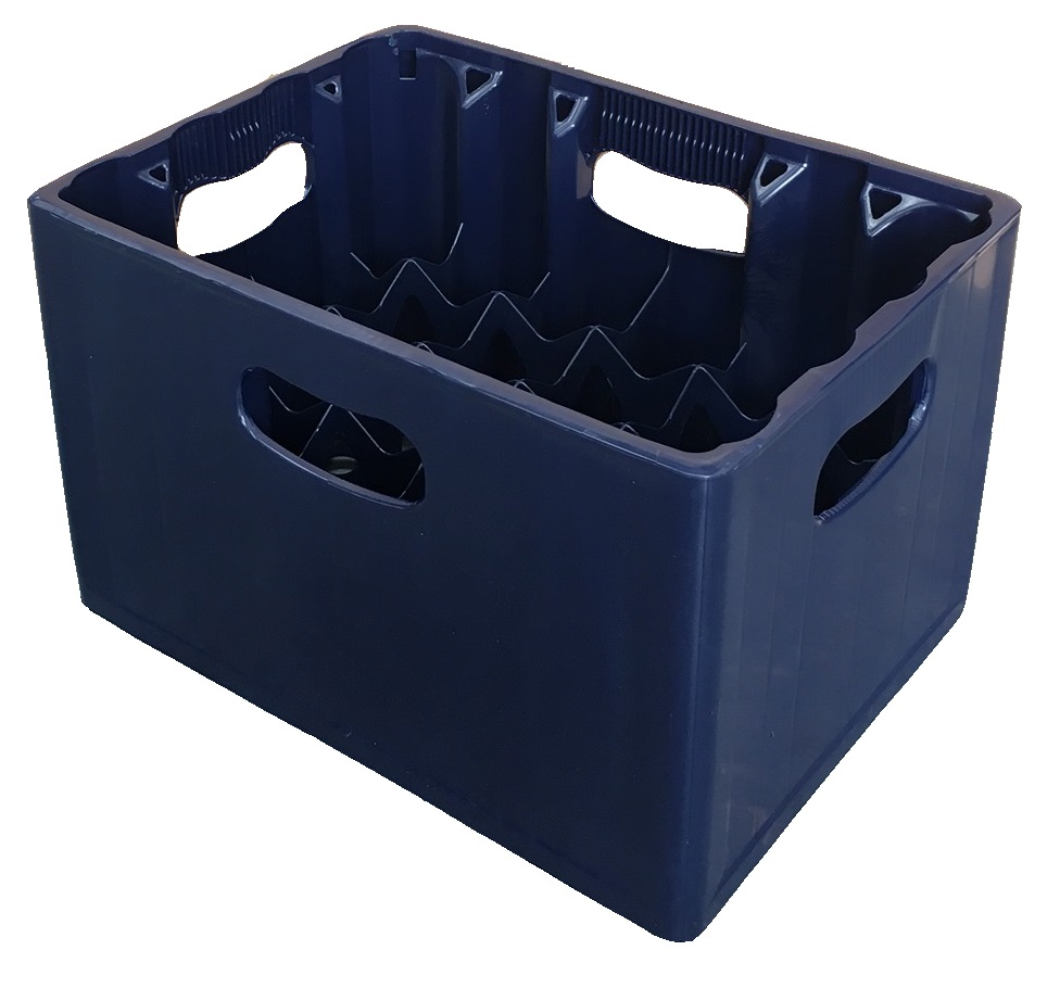 24x330 ml Brewery Beer Bottle Plastic Stacking Crate