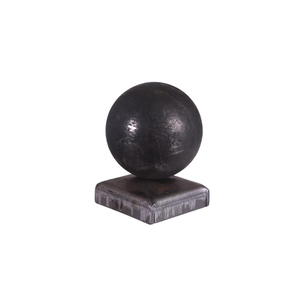 Post Cap - 30mm Diameter Hollow Sphere30mm Square Base