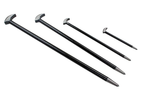 US PRO 6857 4pc Heel And Toe Pry Bar Set