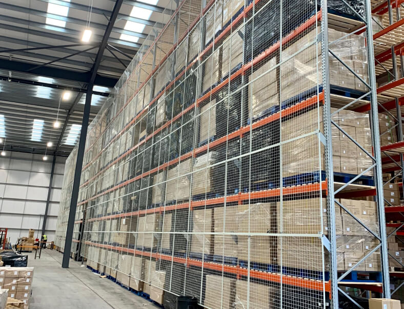 Anti Collapse Mesh For Distribution Centres