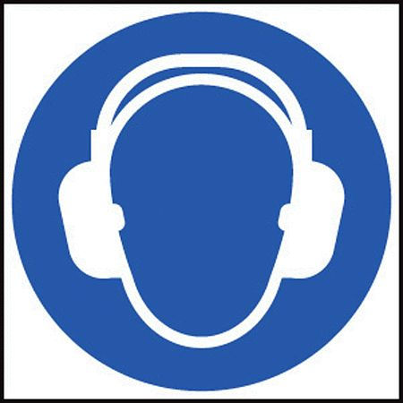 Ear protection symbol