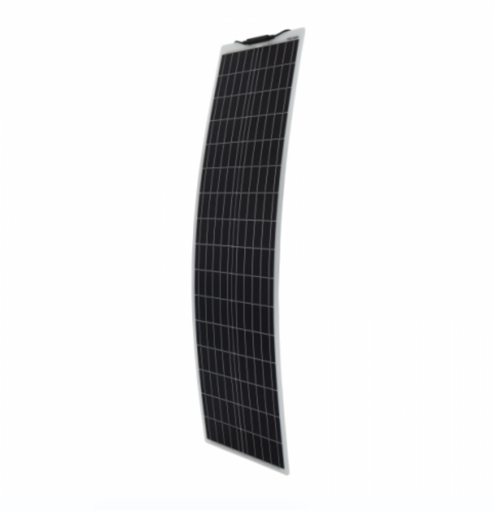 100W Reinforced Ultra-Narrow Semi-Flexible Solar Panel With A Durable Etfe Coating-Arflxnr2-100M