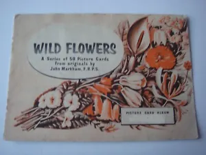 Rare Brooke Bond Wild Flowers 1St Series *No Price *Album Cover Only* 1955 Rare