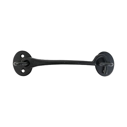 Taurus Cast Cabin Hooks 100mm (4'') Black