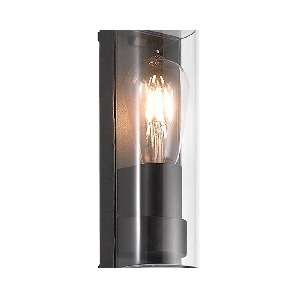 Luxuria Theia Wall Light Curved E27 IP65 Anthracite