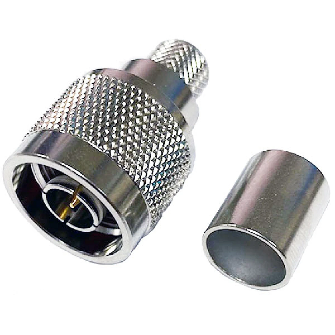 NPEF519 N Connector EASY FIT Crimp Plug LLA400, LMR400, MRC 400 AFB, RG8, TZC 500 32, WBC400, WCX400