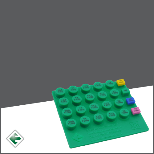 Custom HMI Silicone Rubber Keypads