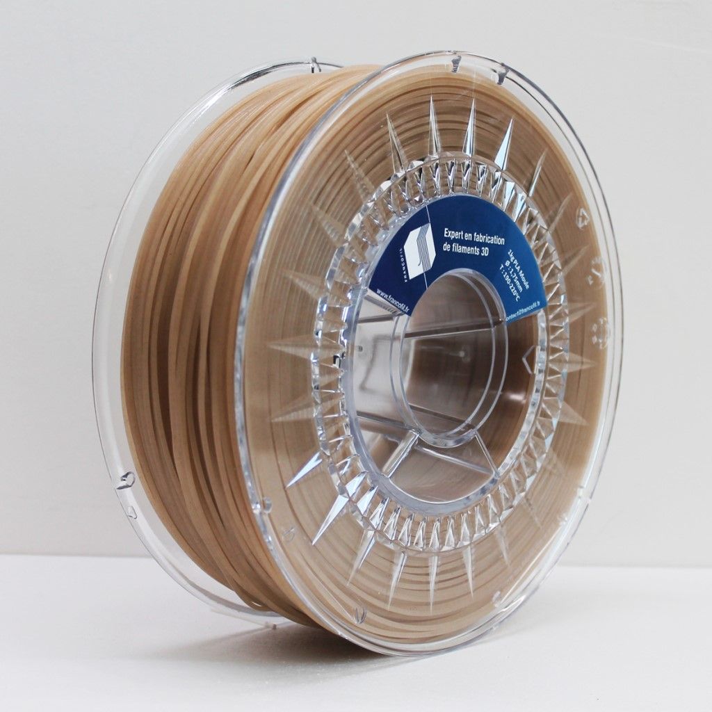 Recycled Mussel Shells &amp; Natureworks PLA 3D printing filament Francofil 1.75mm 1Kg