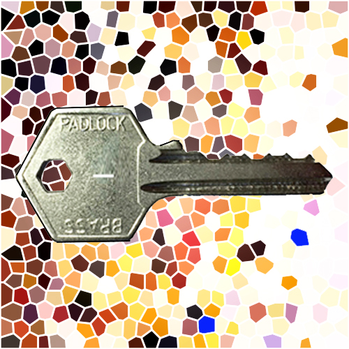 ASEC Padlock Key I