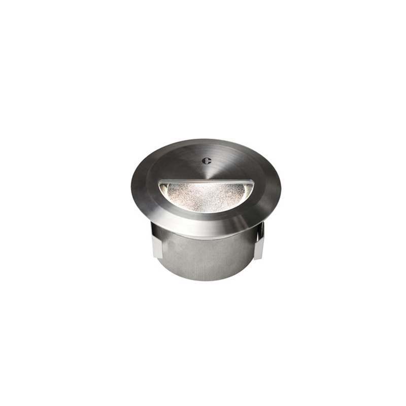 Collingwood Round Brushed Mains Step Light 4000K