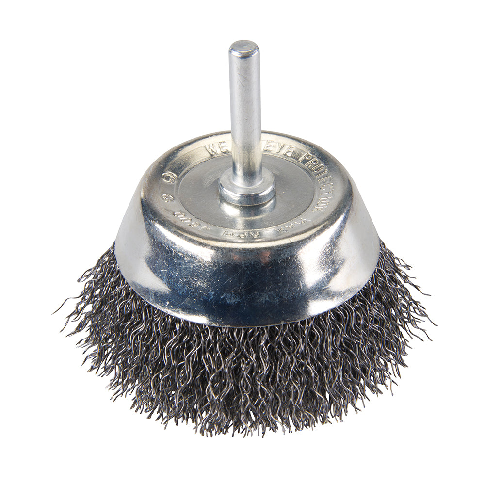 Silverline PB04 Rotary Steel Wire Cup Brush 75mm