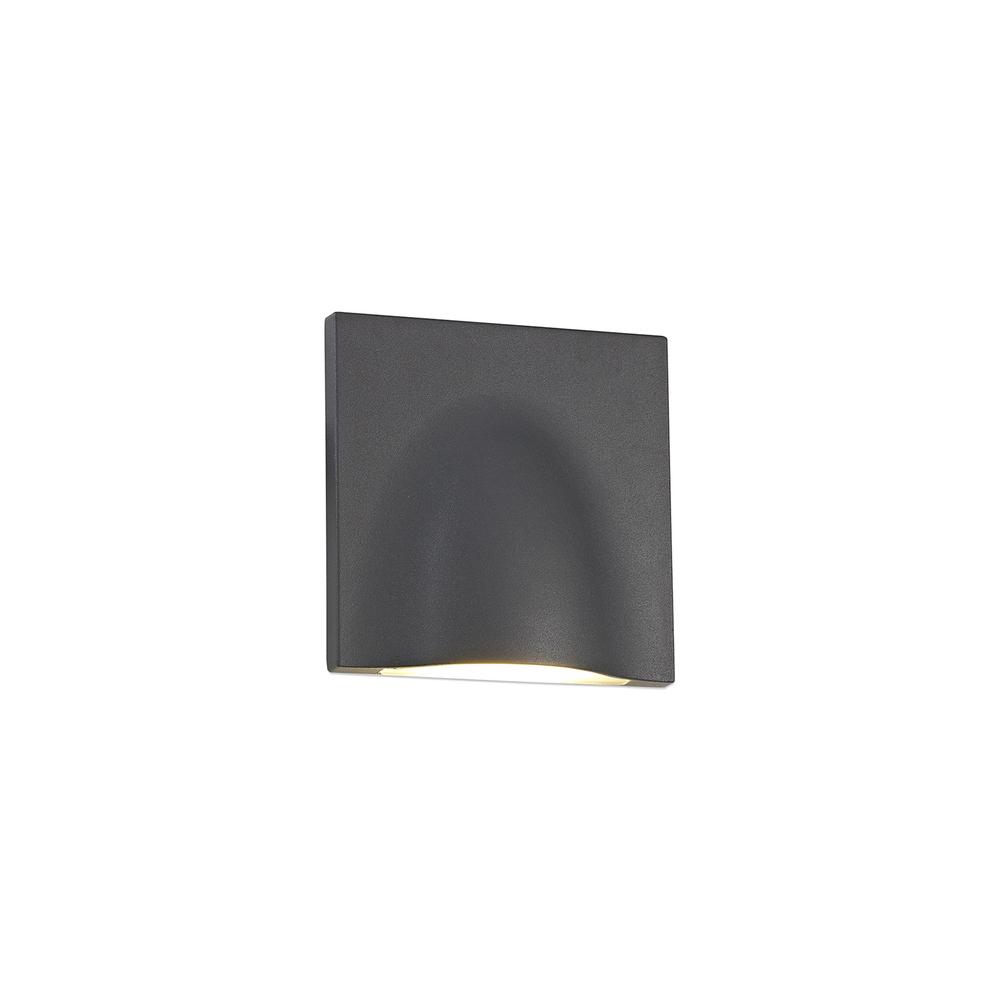 Luxuria Radiara Wall Light 1x6W LED 3000K 510lm IP54 Anthracite