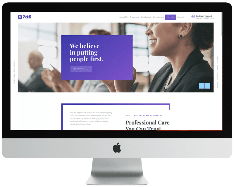 Accountant Website Design Portfolio