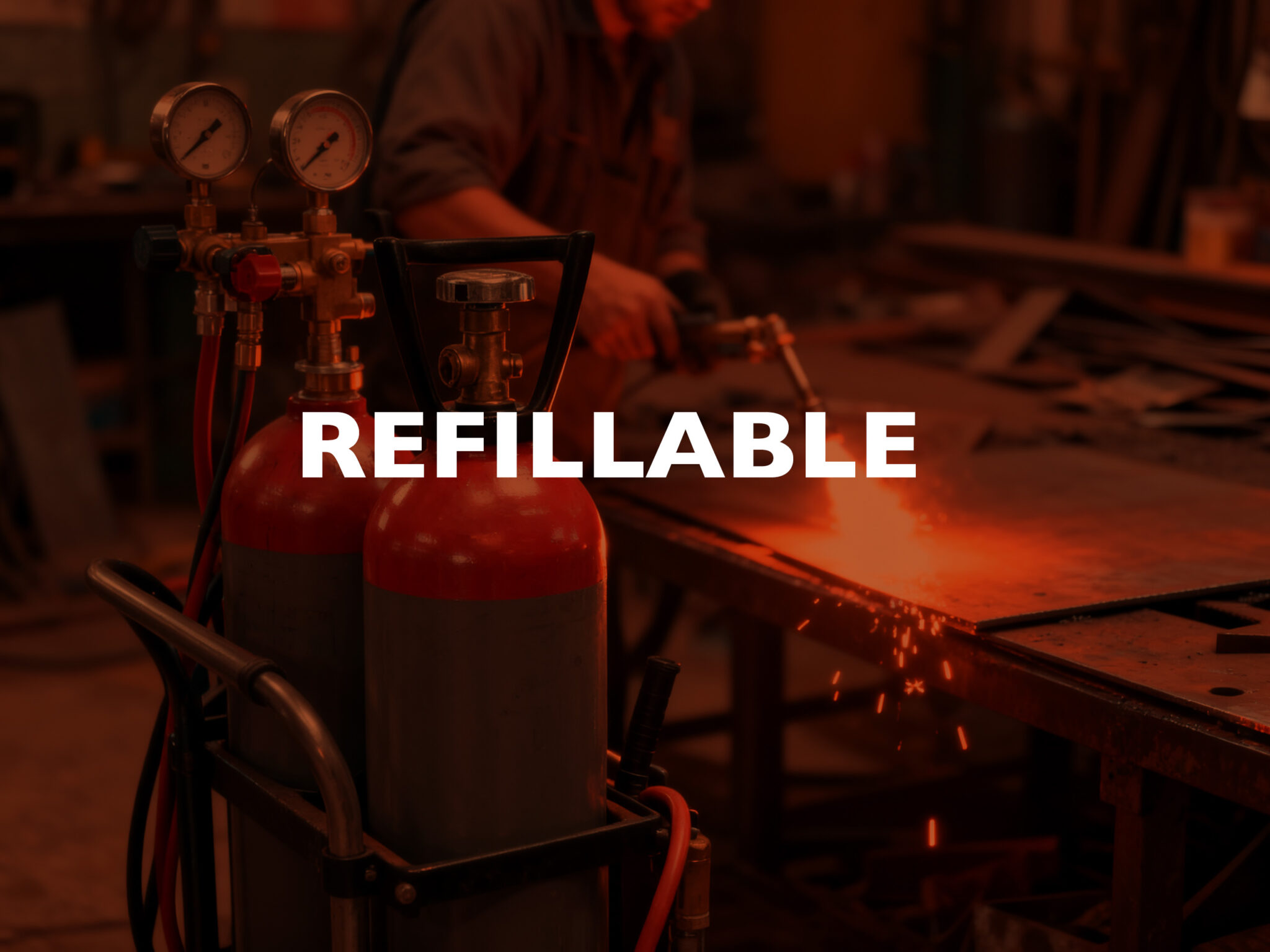 TIG Welding Gas – Refillable Cylinders