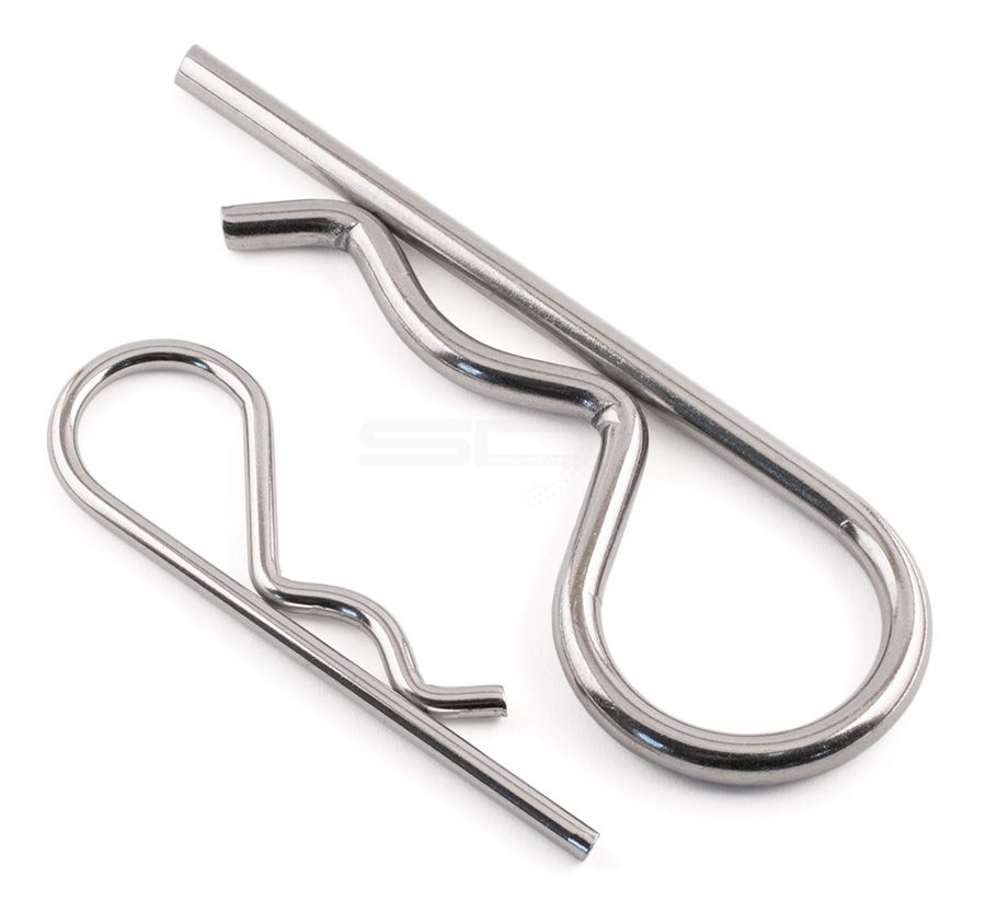 Beta Pin R Clips - 316 / A4 Stainless Steel