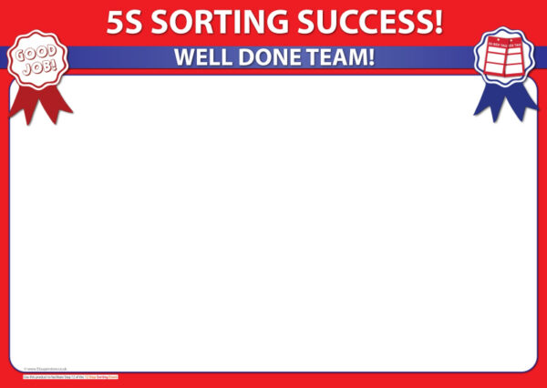 5S Information Boards for Recording Workplace Improvements