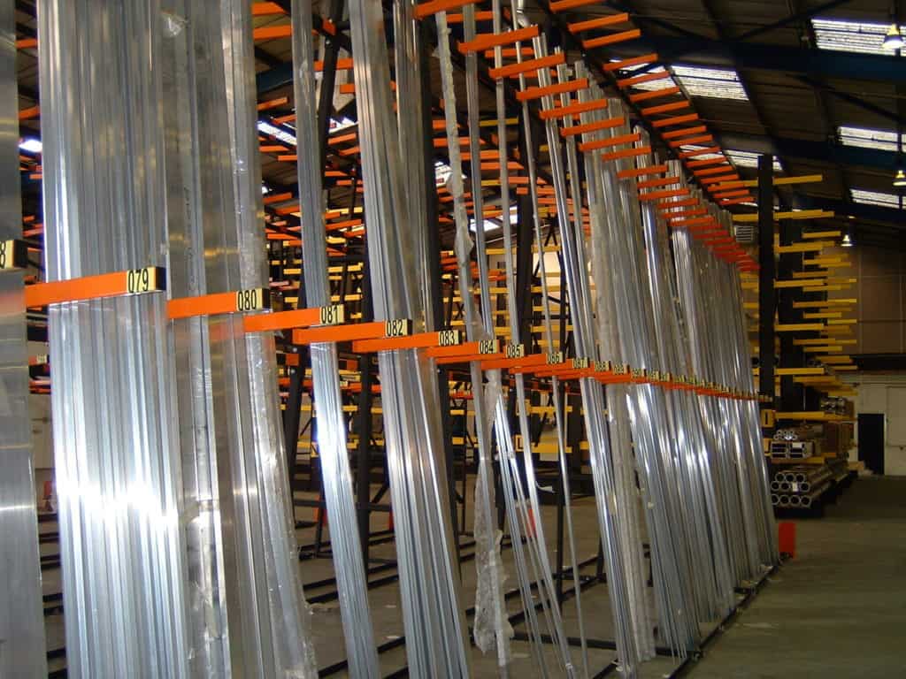 Vertical Racking For Long Products UK