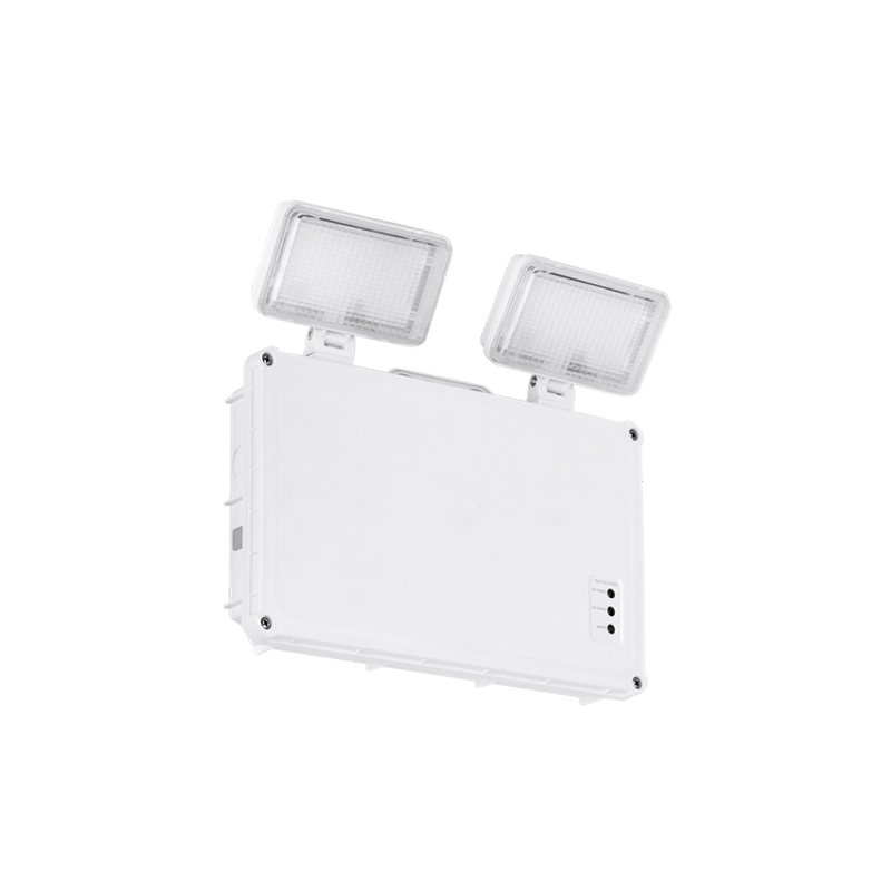 Aurora 5W IP65 LED Self Test Twin Spot Emergency Light