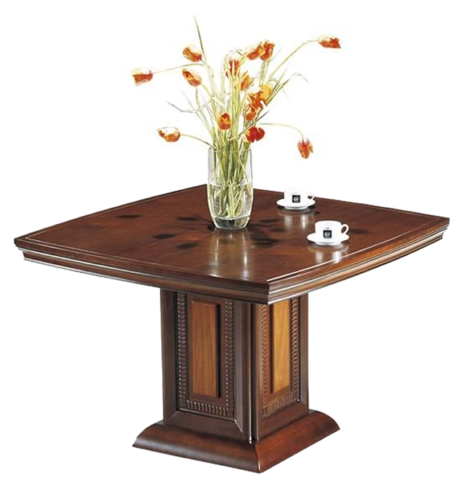 Specialising In High Quality Square Meeting Table With Central Leg - 1150mm - UT6612 UK