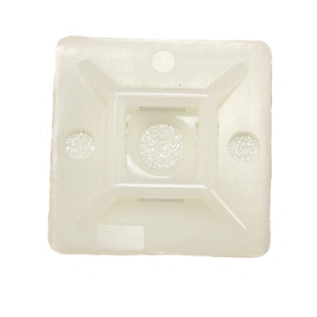 WHITE CABLE TIE BASE