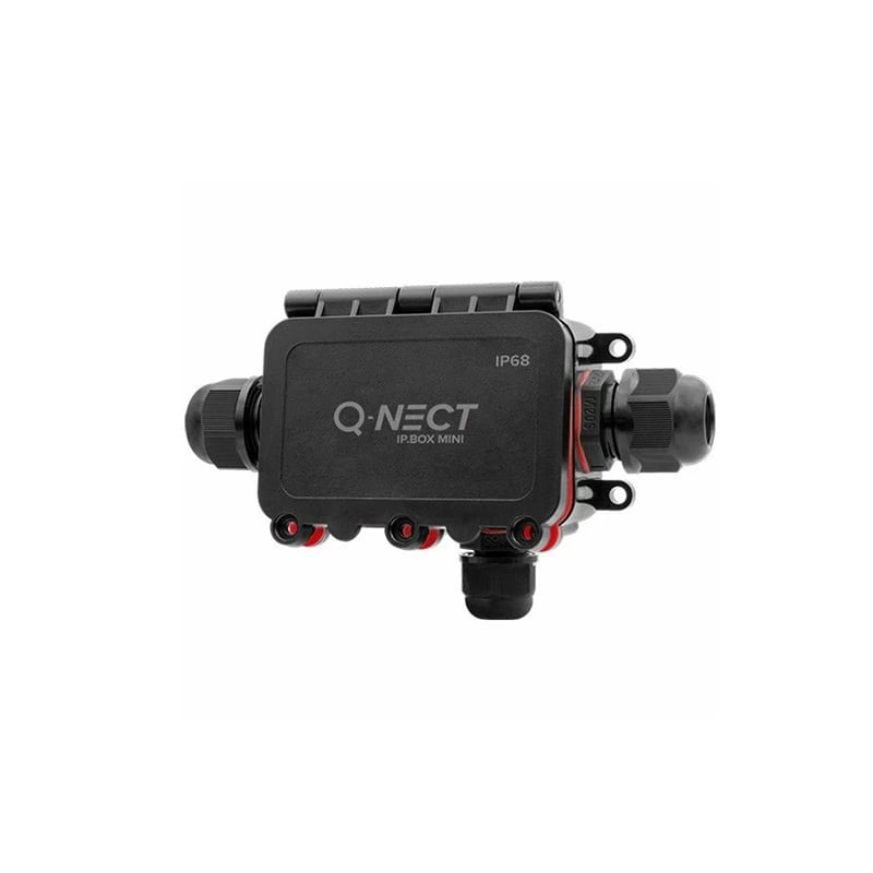 Unicrimp Q-Nect 4 Pole 3 Way 24A IP68 M16+M20 Connection Box