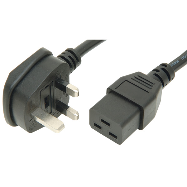 230V 13a Plug to C19 Socket Adapter
[R-213/C19/2.]