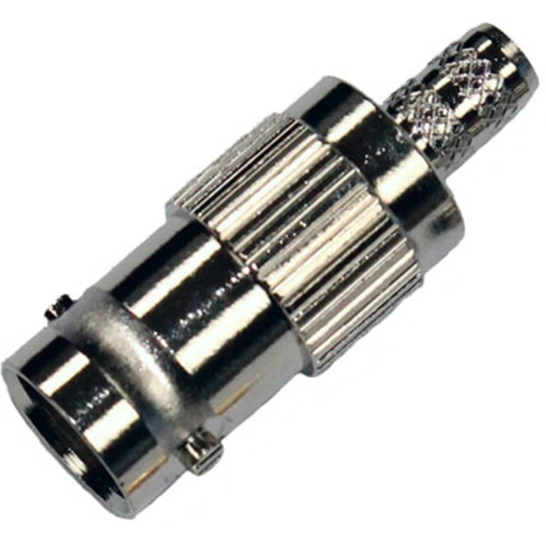 BJCR195 BNC Crimp Jack Socket CNT-195, HPF195, KX 15, LMR-195,  LLA195, WCX195,