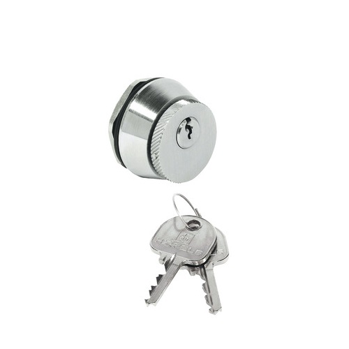 Glass Door Push and Turn Cylinder Lock