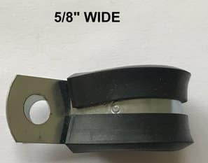 Wide Band P Clips 5/8&#34;