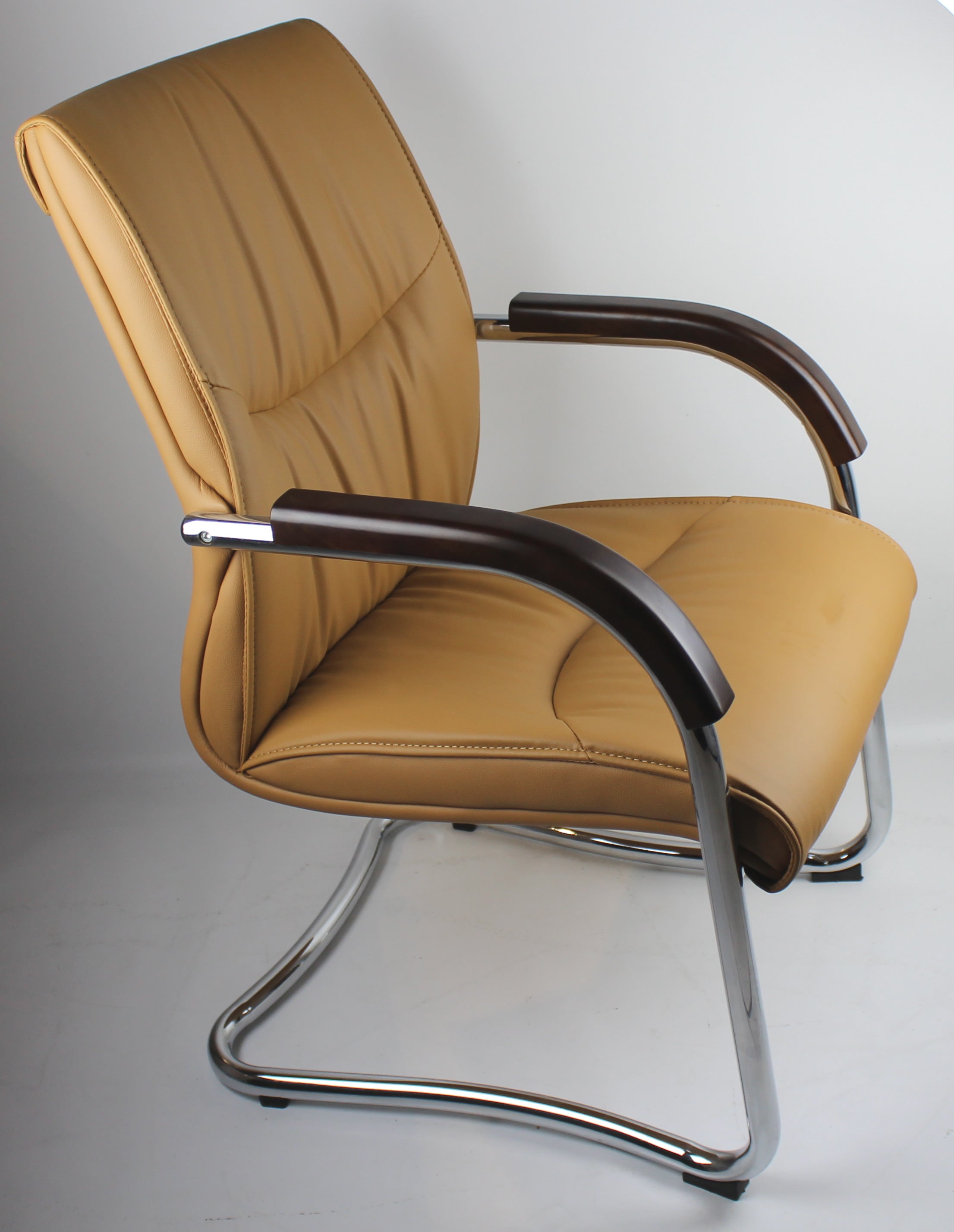 Providers Of Stylish Office Visitor Chair GRA-CHA-VIS-6161 BEIGE Huddersfield