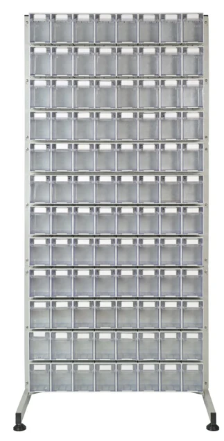 Heavy-Duty Plastic Storage Boxes for Stockrooms