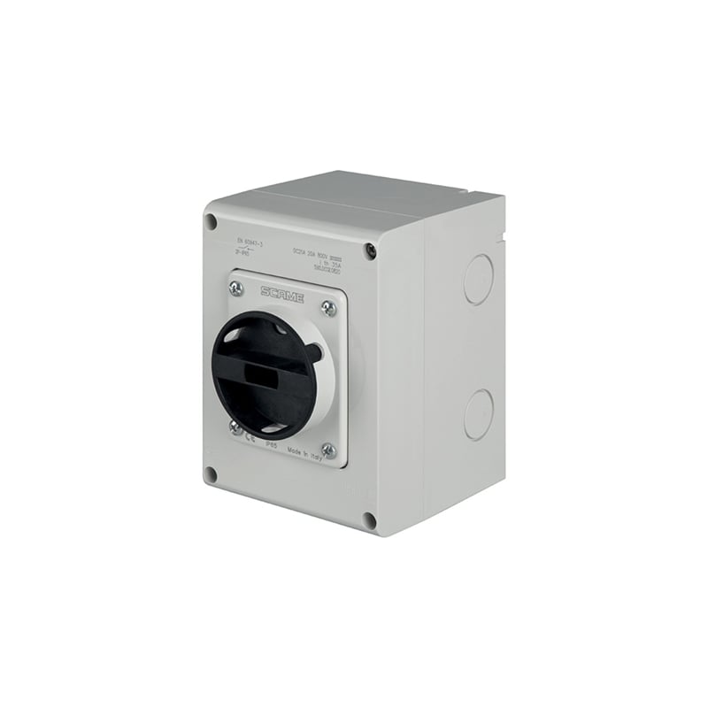 Scame 20A 800V Isolator Switch IP65