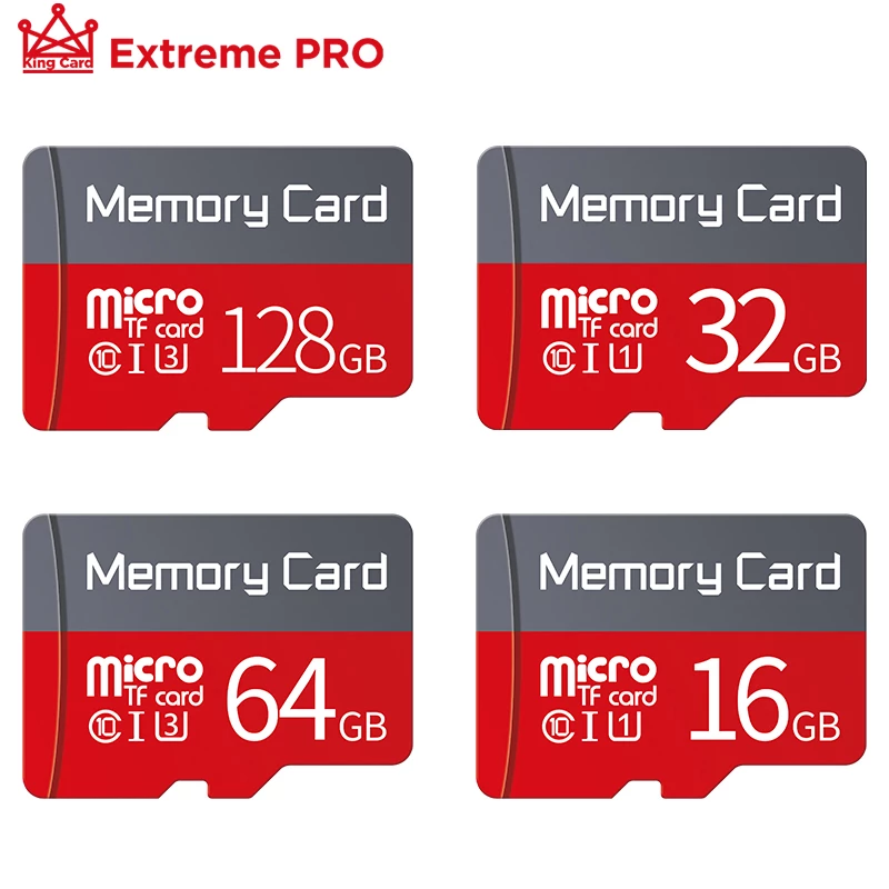 Class10 Memory Card 128GB 64GB SDXC 32GB 16GB SDHC Micro SD