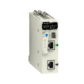 BMXP342020 processor module M340 - max 1024 discrete + 256 analog I/O - Modbus - Ethernet