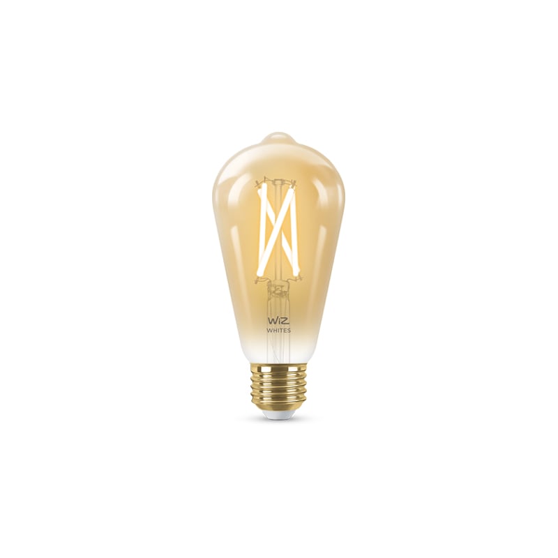 Kosnic WiZ Pro RGB/Tuneable White E27 Antique Filament Lamp 7W=50W ST64