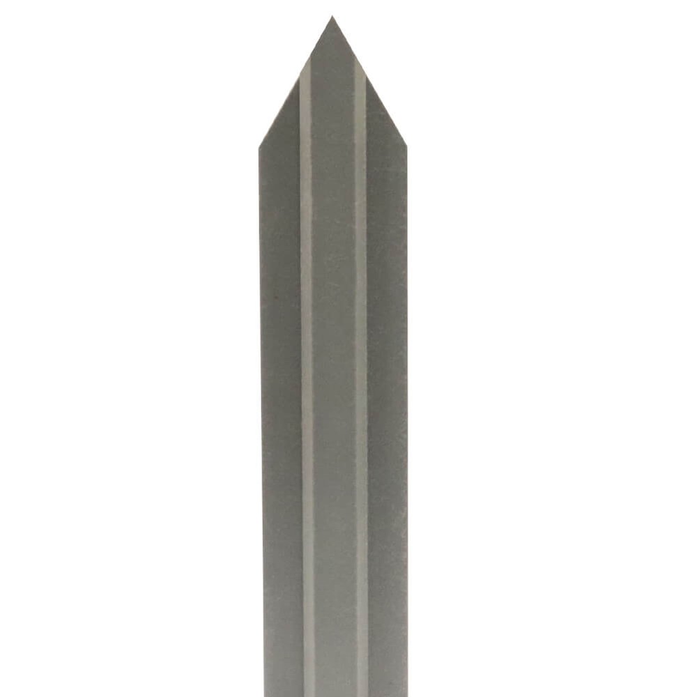 3.0M High Grey GRP Palisade Undrilled Pa 2940mm Long