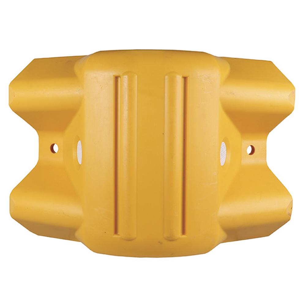 Polymer 135 Degree External Corner WithReflectors - Yellow