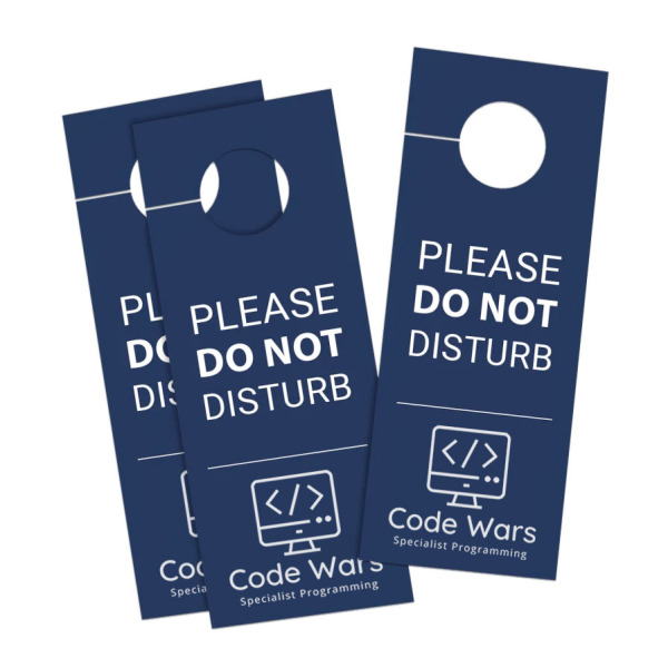 Custom Printed Door Hangers