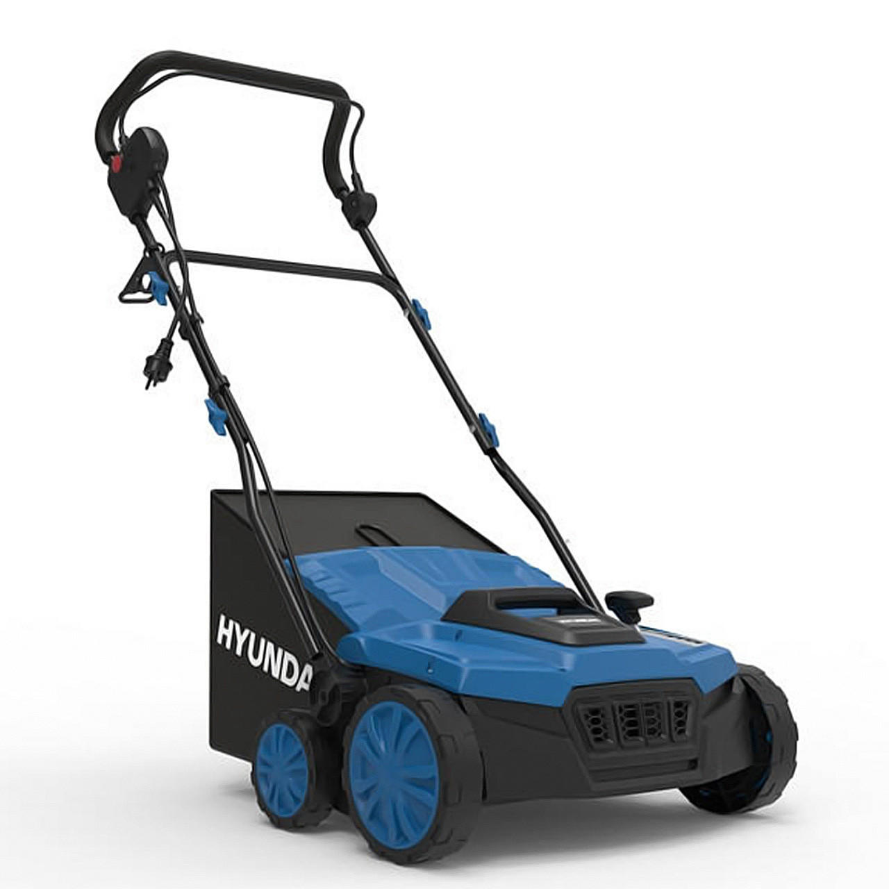 Hyundai 14” / 36cm 2-in-1 1600W Electric Lawn Scarifier and Aerator with 45L Collection Bag 