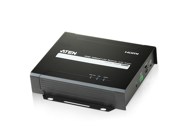 VE805R - Aten - HDMI - HDBaseT-Lite Receiver with Scaler (1080p&#64;70m) HDBaseT Class B