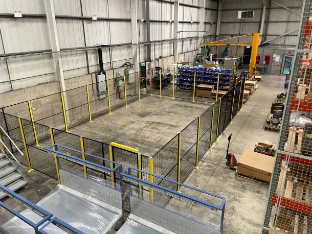 Secure Warehouse Enclosures